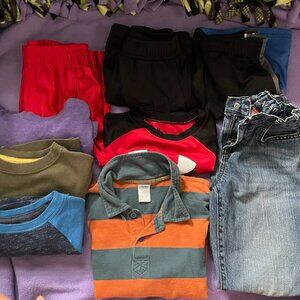 9-Piece Boys' Clothing Bundle – Sizes 6/7 and 7